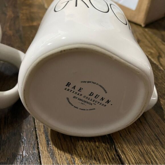 Rae Dunn ‘Bride and Groom’ Mug Set of 2 - Picture 3 of 6